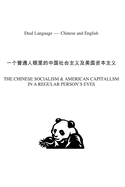 The Chinese Socialism: American Capitalism in a Regular Person's Eyes