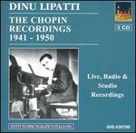 The Chopin Recordings, 1941-1950 - Dinu Lipatti (piano); Zurich Tonhalle Orchestra; Otto Ackermann (conductor)