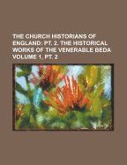 The Church Historians of England - Stevenson, Joseph