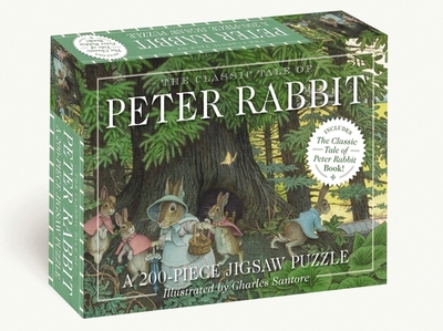 The Classic Tale of Peter Rabbit 200-Piece Jigsaw Puzzle & Book: A 200-Piece Family Jigsaw Puzzle Featuring the Classic Tale of Peter Rabbit! - Potter, Beatrix