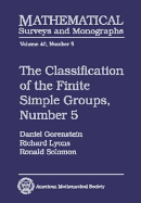 The Classification of the Finite Simple Groups - Figal, Gerald A, and Gorenstein, Daniel