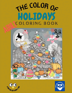 The Color of Holidays - ADULT Coloring Book