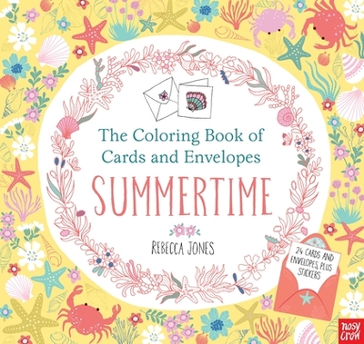 The Coloring Book of Cards and Envelopes: Summertime - 