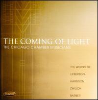 The Coming of Light - Chicago Chamber Musicians; Clancy Newman (cello); Gail Williams (horn); James Giles (piano); Jasmine Lin (violin);...