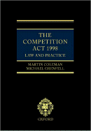 The Competition ACT 1998: Law and Practice
