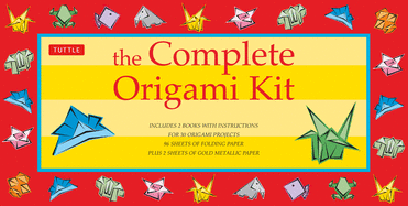 The Complete Origami Kit: Kit with 2 Origami How-To Books, 98 Papers, 30 Projects: This Easy Origami for Beginners Kit Is Great for Both Kids and Adults
