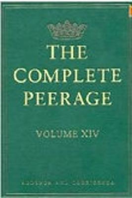 The Complete Peerage: Volume XIV - Hammond, Peter