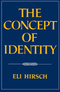 The Concept of Identity