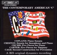 The Contemporary American 'C' - Eva Knardahl (piano); Gert Mortensen (percussion); Ingrid Lindgren (piano); Jussi Siirala (piano);...