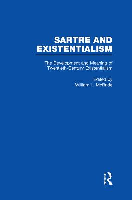 The Development and Meaning of Twentieth-Century Existentialism - McBride, William L (Editor)