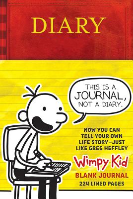 The Diary of a Wimpy Kid Blank Journal: 224 Lined Pages and Jeff Kinney Spot Art Throughout - Kinney, Jeff