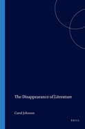 The disappearance of literature