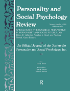 The Dynamic Perspective in Personality and Social Psychology: A Special Issue of Personality and Social Psychology Review