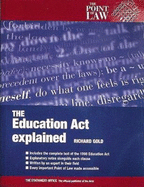 The Education Act Explained - Gold, Richard