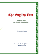 The English Law, 2024 Version