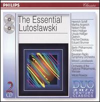 The Essential Lutoslawski - Dietrich Fischer-Dieskau (baritone); Eduard Brunner (clarinet); Heinrich Schiff (cello); Heinz Holliger (oboe);...