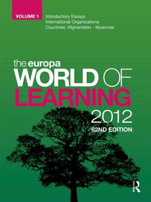 The Europa World of Learning 2012 - Gladman, Anthony