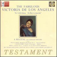 The Fabulous Victoria de Los Angeles: A Lifetime Achievement - Gerald Moore (piano); Victoria de los Angeles (guitar); Victoria de los Angeles (vocals); ORTF National Orchestra