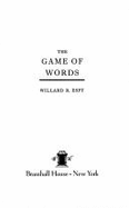 The Game of Words (R)