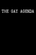The Gay Agenda - Funny gay gag gifts: 6x9 Blank Lined Journal/Notebook