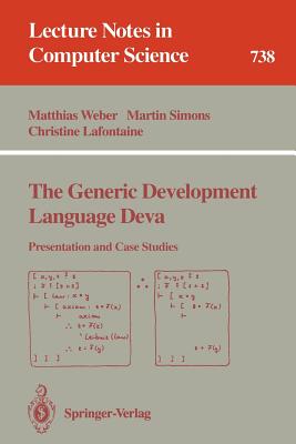 The Generic Development Language Deva - Weber, Matthias, and Simons, Martin, and LaFontaine, Christine
