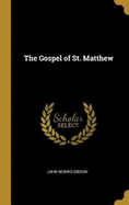 The Gospel of St. Matthew