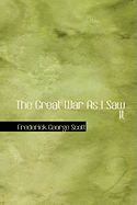 The Great War as I Saw It