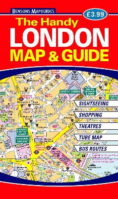 The Handy London Map & Guide - Bensons MapGuides
