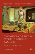 The History of British Women's Writing, 1920-1945: Volume Eight