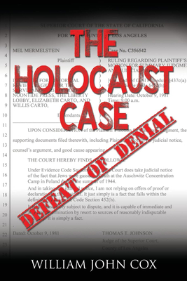 The Holocaust Case - Cox, William John