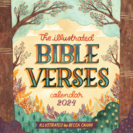 The Illustrated Bible Verses Wall Calendar 2024: Timeless Wise Words of the Bible