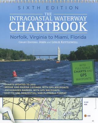 The Intracoastal Waterway Chartbook: Norfolk, Virginia to Miami, Florida - Kettlewell, John J, and Kettlewell, Leslie