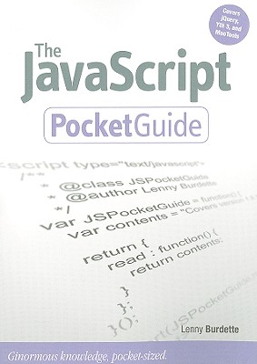 The JavaScript Pocket Guide - Peachpit Press, and Burdette, Lenny