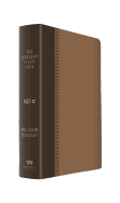 The Jeremiah Study Bible, Niv: (Brown W/ Burnished Edges) Leatherluxe(r): What It Says. What It Means. What It Means for You.