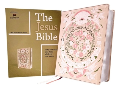 The Jesus Bible Artist Edition, Esv, Leathersoft, Peach Floral - Passion Publishing (Editor), and Zondervan
