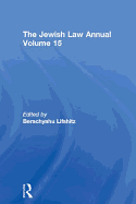 The Jewish Law Annual Volume 15