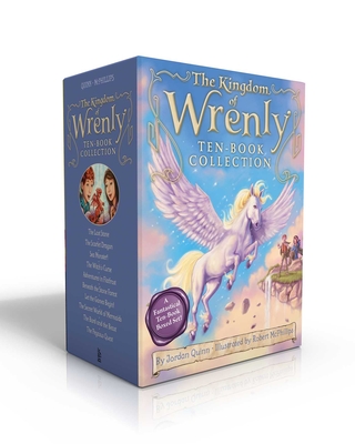 The Kingdom of Wrenly Ten-Book Collection (Boxed Set): The Lost Stone; The Scarlet Dragon; Sea Monster!; The Witch's Curse; Adventures in Flatfrost; Beneath the Stone Forest; Let the Games Begin!; The Secret World of Mermaids; The Bard and the Beast... - Quinn, Jordan