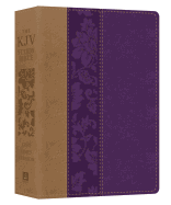 The KJV Study Bible - Large Print [violet Floret]