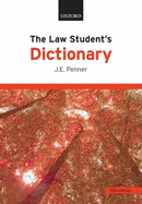 The Law Student's Dictionary