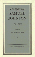 The Letters of Samuel Johnson, Volume I: 1731-1772