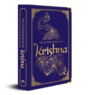 The Little Blue Book on Krishna: (Deluxe Silk Hardbound)