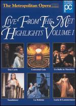 The Metropolitan Opera: Live From the Met Highlights, Vol. 1