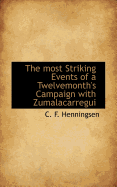 The Most Striking Events of a Twelvemonth's Campaign with Zumalacarregui