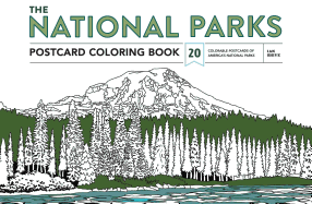 The National Parks Postcard Coloring Book: 20 Colorable Postcards of America's National Parks
