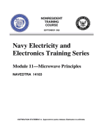 The Navy Electricity and Electronics Training Series: Module 11 Microwave Princi