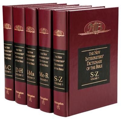 The New Interpreter's(r) Dictionary of the Bible: Five-Volume Set - Sakenfeld, Katharine Doob (Editor)