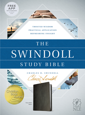 The NLT Swindoll Study Bible Black - Tyndale, and Swindoll, Charles R. (Contributions by)