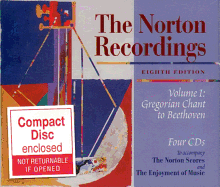 The Norton Recordings: Gregorian Chant to Beethoven v. 1