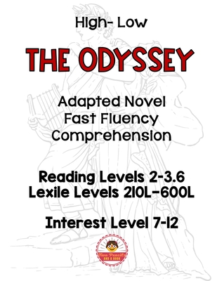 The Odyssey Adapted Novel High Interest Low Level Fast Fluency and Comprehension - Chapi, Theresa, and A Book, Two Pencils and