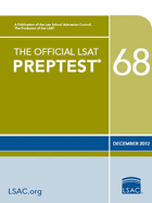 The Official LSAT Preptest 68: (Dec. 2012 Lsat)